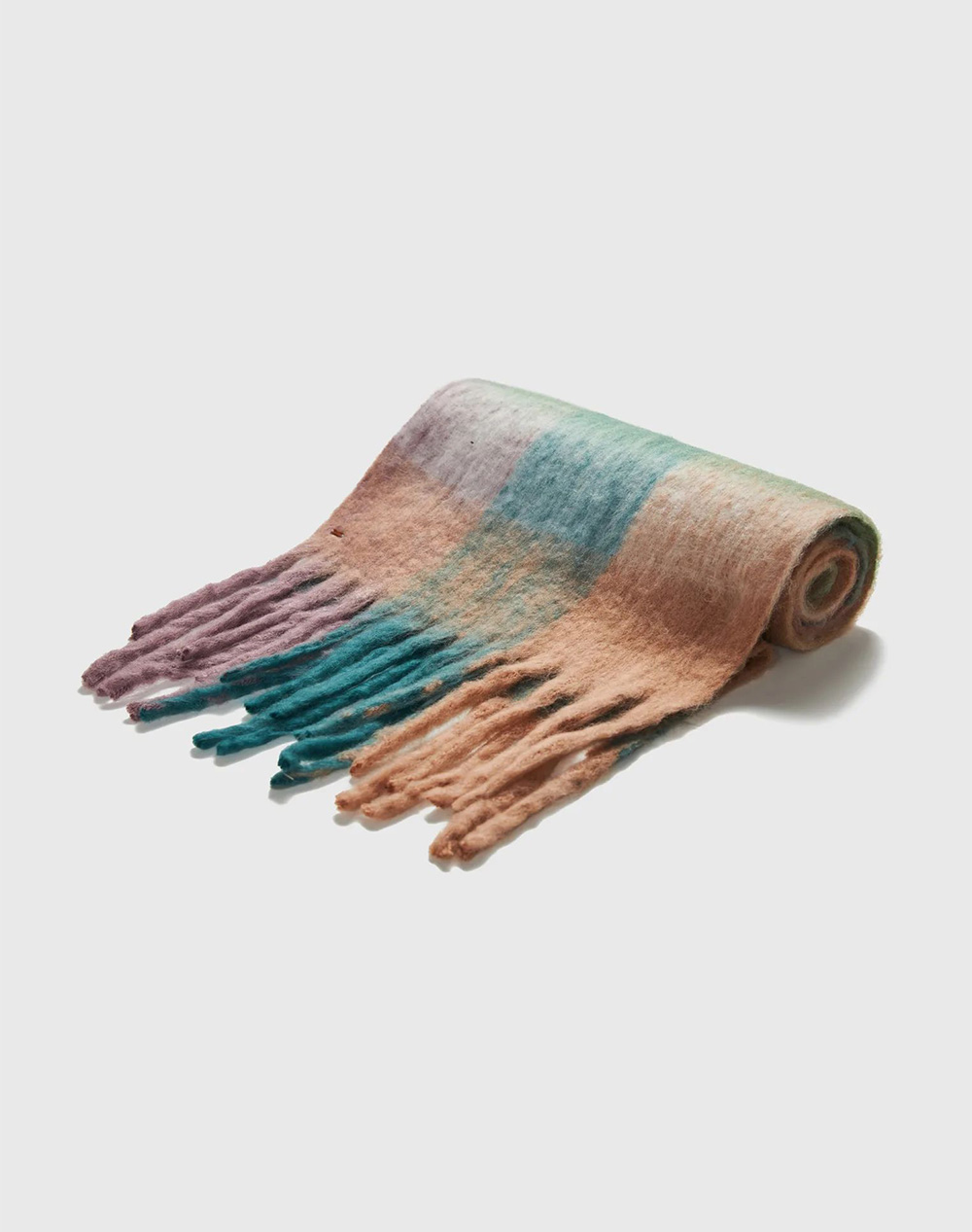 FUNKY BUDDHA Γυναικείο Κασκόλ FBL012-128-10-BISCOTTI Multi φωτογραφία