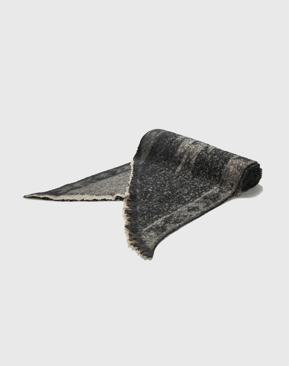 FUNKY BUDDHA Γυναικείο Κασκόλ FBL012-166-10-ANTHRACITE JetBlack φωτογραφία