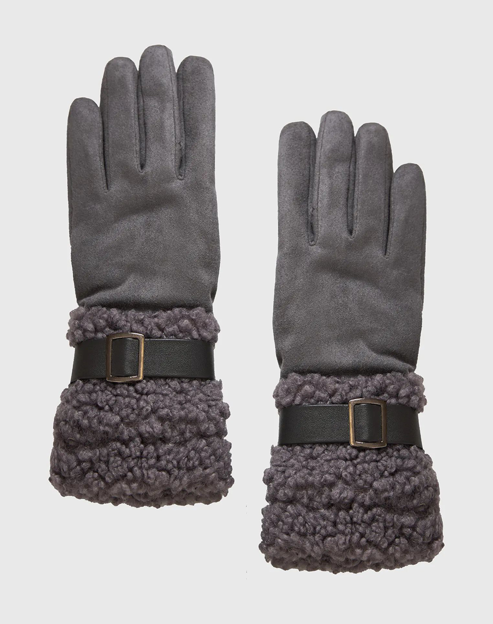 FUNKY BUDDHA FUNKY BUDDHA Γυναικεία Γάντια FBL012-427-10-STEEL GREY Gray