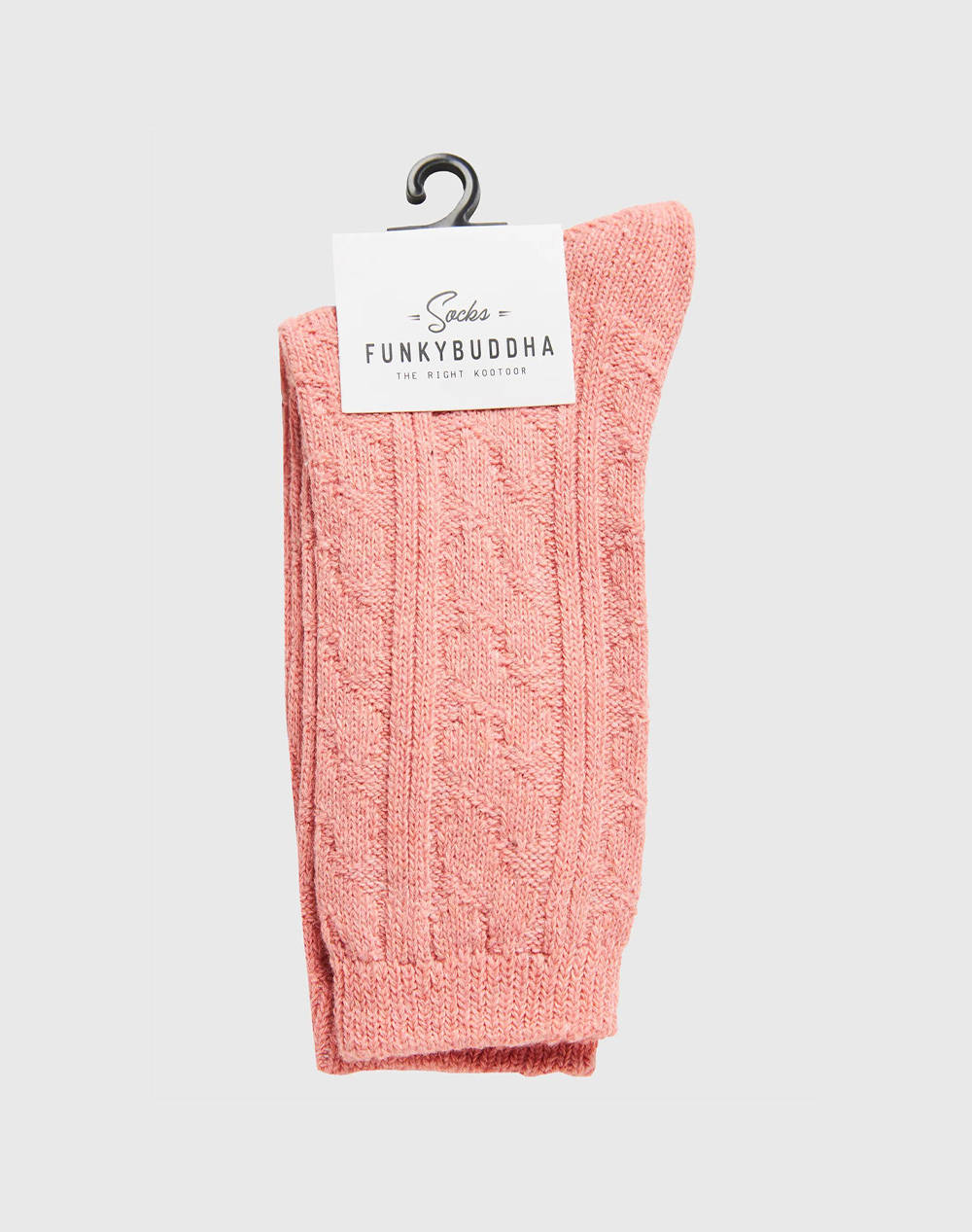 FUNKY BUDDHA Γυναικείες Κάλτσες FBL012-187-10-DUSTY PINK deepPink φωτογραφία