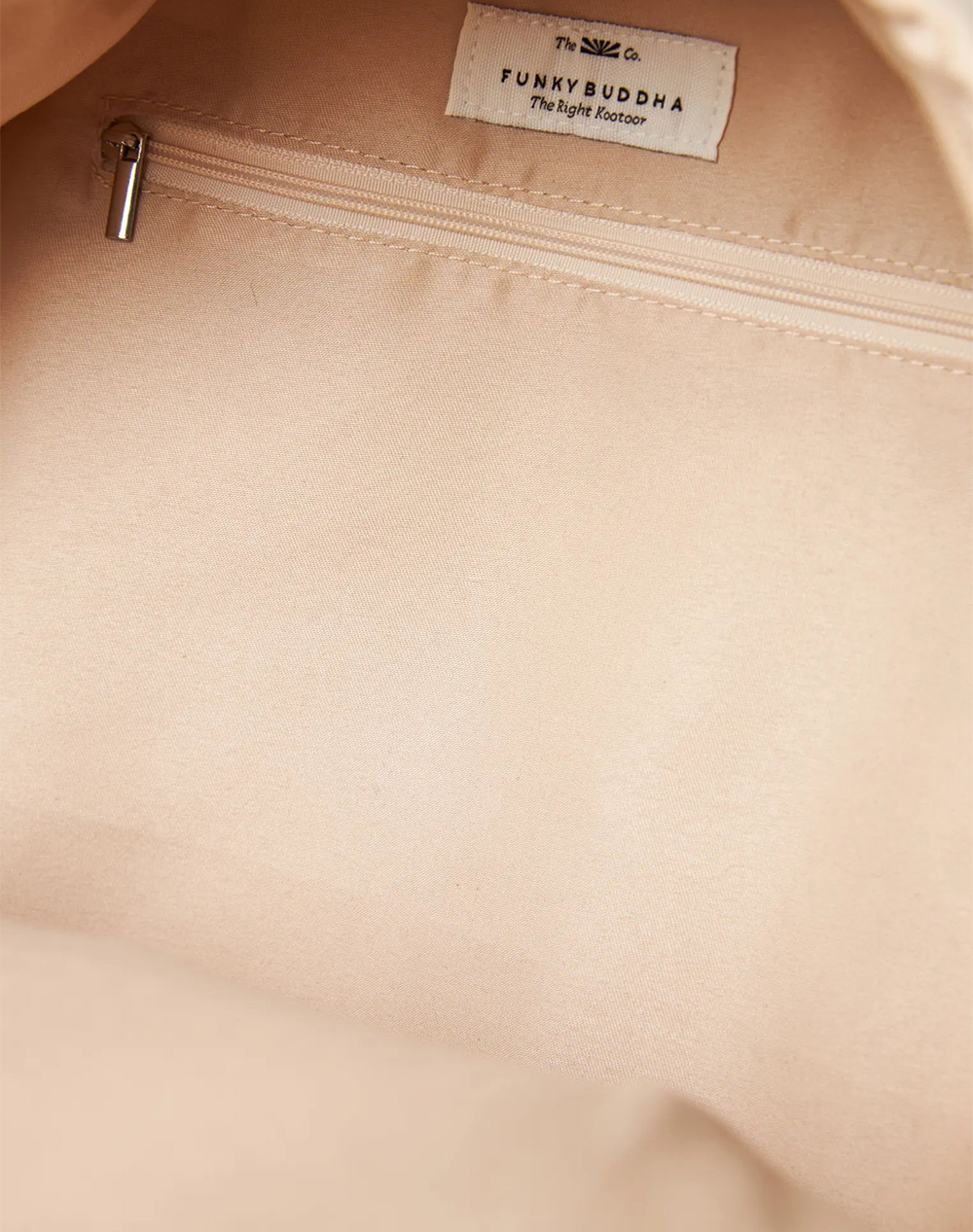 FUNKY BUDDHA Γυναικείο Σακίδιο Πλάτης FBL012-150-10-Cloud Cream Cream φωτογραφία