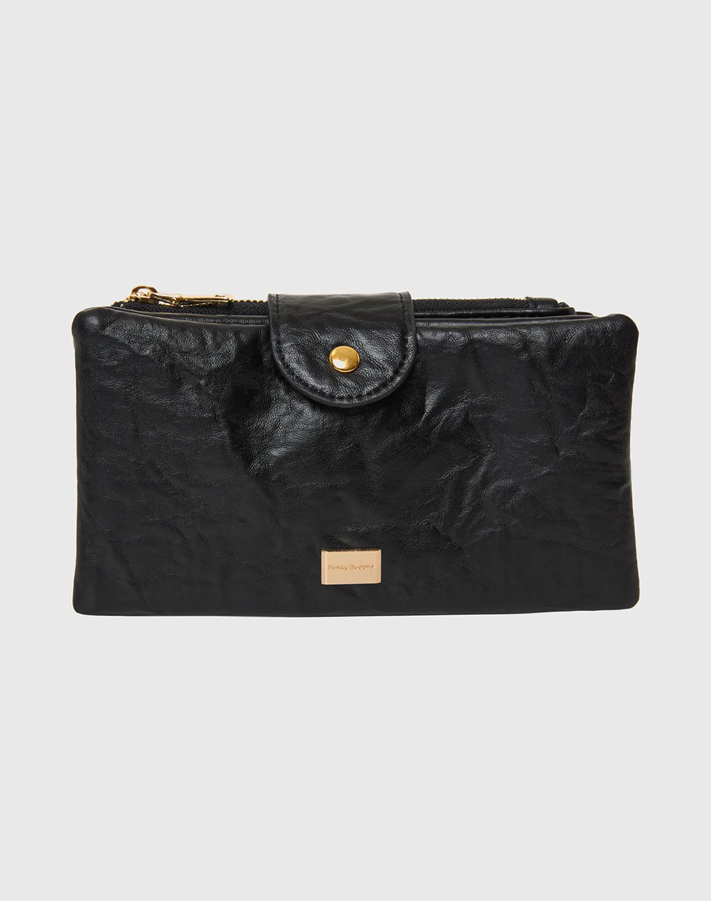 FUNKY BUDDHA Γυναικείο Πορτοφόλι FBL012-433-10-BLACK Black