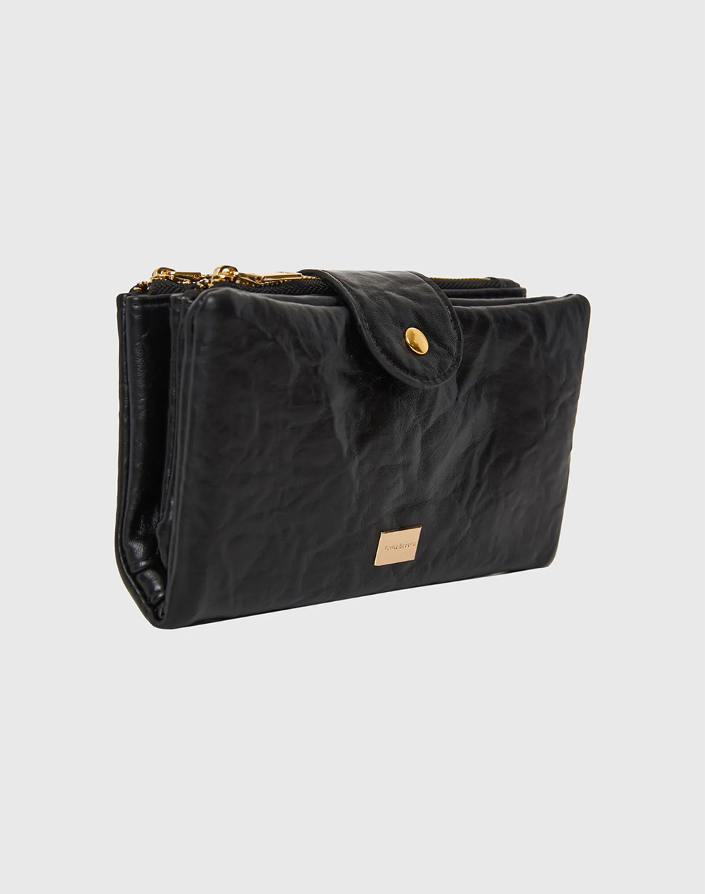 FUNKY BUDDHA Γυναικείο Πορτοφόλι FBL012-433-10-BLACK Black φωτογραφία