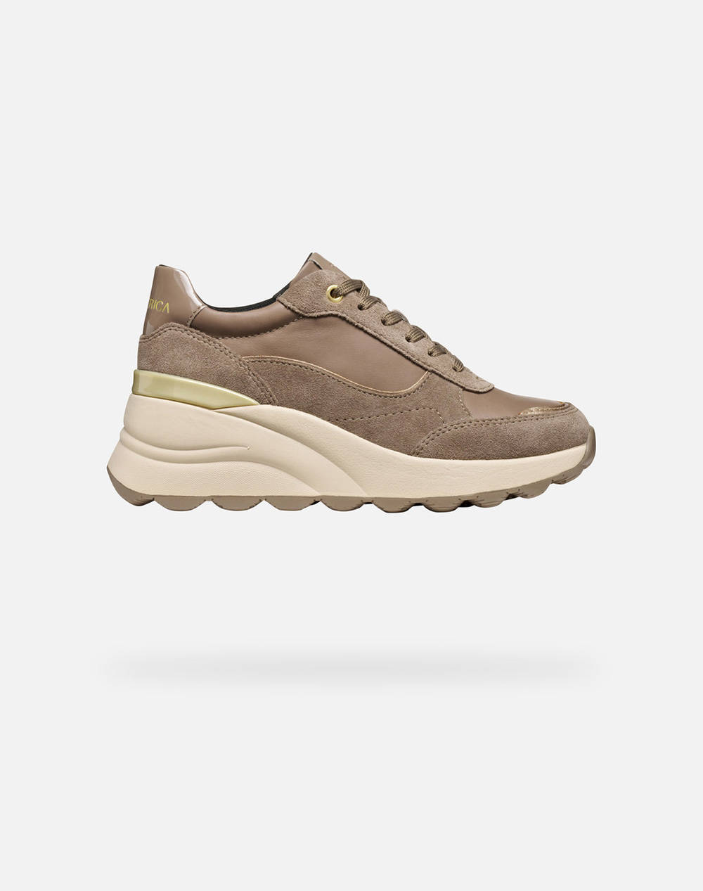 GEOX D SPHERICA EC13 A - NAPPA+SUED D45WAA08522C6029-C6029 Biege