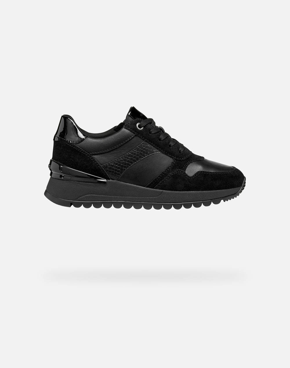 GEOX GEOX D DESYA B - NAPPA+SUEDE D5600B08522C9999-C9999 Black