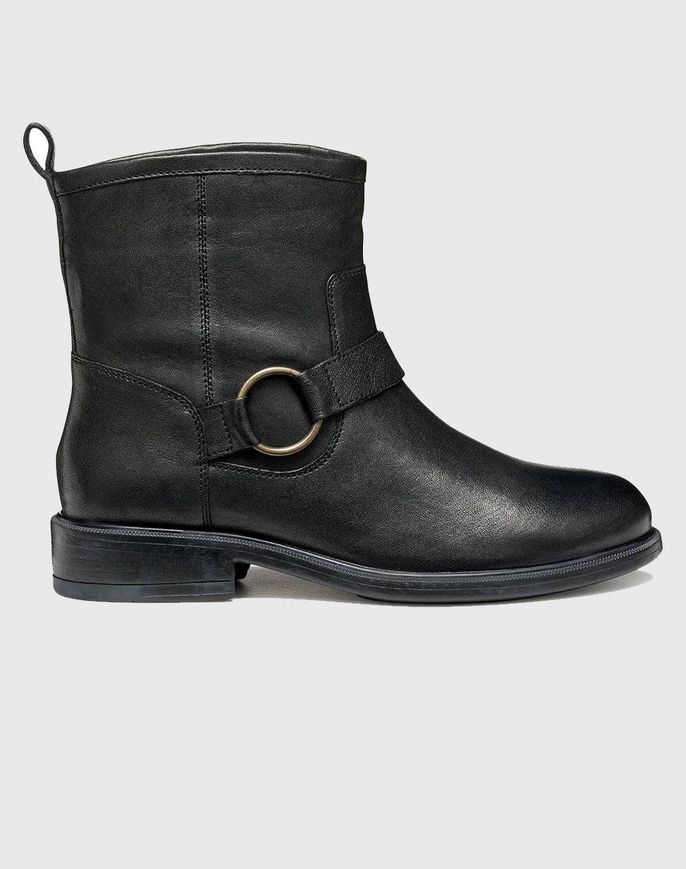 GEOX D CATRIA B - GOAT LEA D56LQB00081C9999-C9999 Black