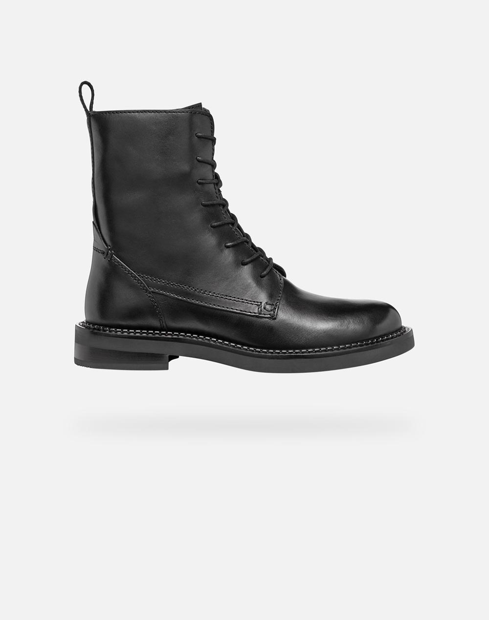 GEOX D SERILDA G - SMO.LEA D46WYG00043C9999-C9999 Black