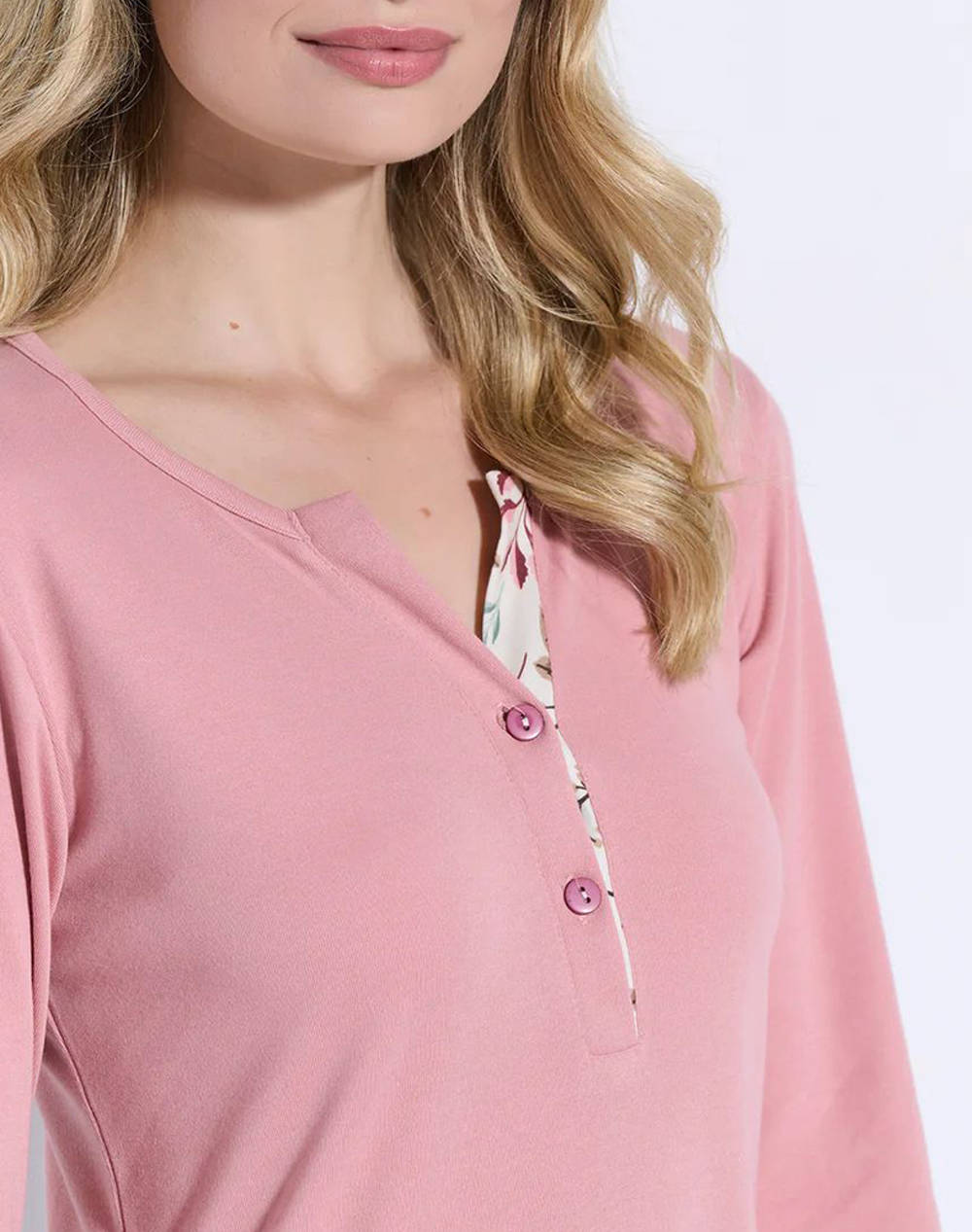 JEANNETTE ΠΥΖΑΜΑ ΠΑΤΙΛΕΤΑ J8134-ΤΥΠΟΣ Pink φωτογραφία