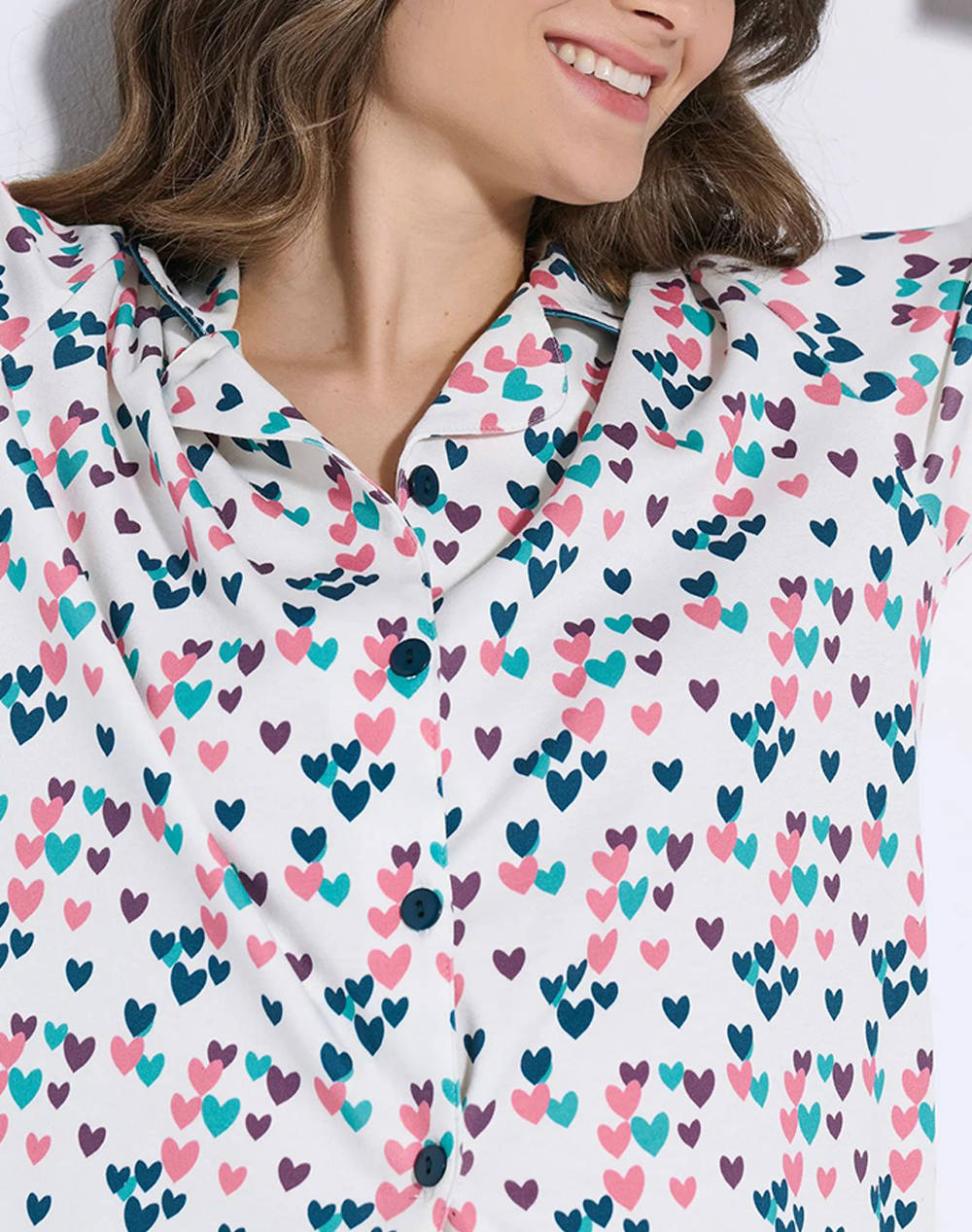 JEANNETTE ΠΥΖΑΜΑ ΚΟΥΜΠΩΤΗ J8117-ΤΥΠΟΣ Multi φωτογραφία