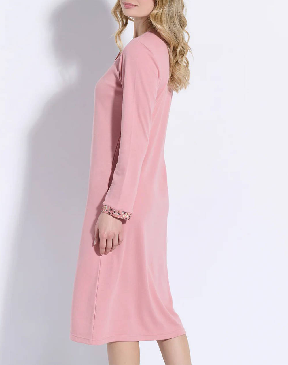 JEANNETTE ΝΥΧΤΙΚΟ ΜΑΚΡΥ ΠΑΤΙΛΕΤΑ J8125-ΡΟΖ Pink φωτογραφία