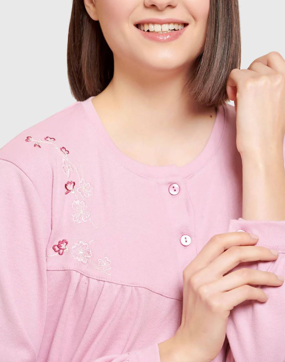 JEANNETTE ΝΥΧΤΙΚΟ ΠΑΤΙΛΕΤΑ ΚΕΝΤΗΜΑ J7550-ΡΟΖ Pink φωτογραφία