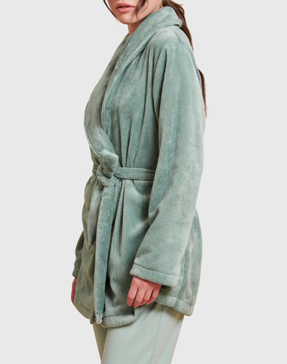 JEANNETTE ΡΟΜΠΑ ΣΤΑΥΡΩΤΗ 3/4 7771-ΜΕΝΤΑ LightGreen φωτογραφία