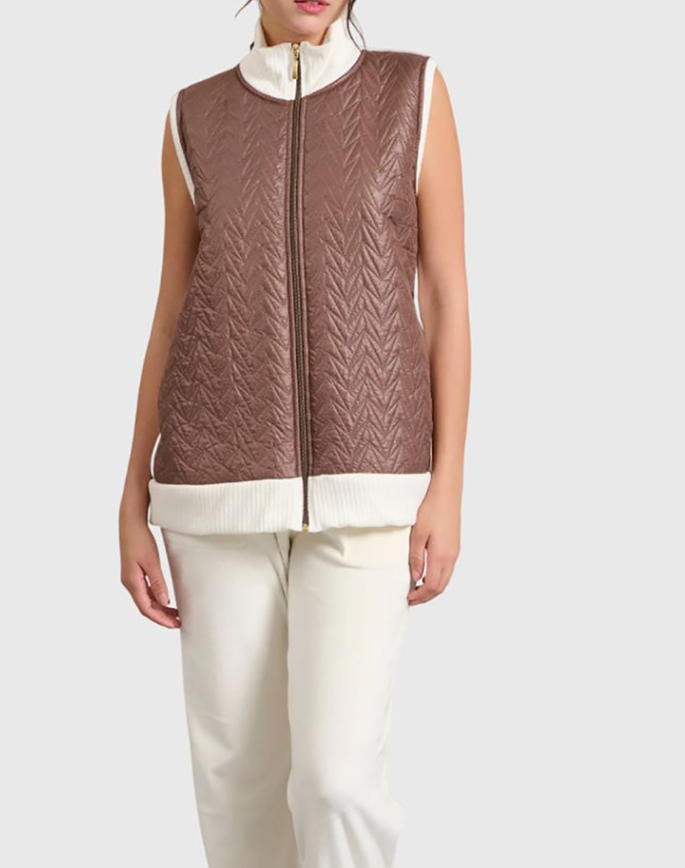 JEANNETTE JEANNETTE ΤΖΑΚΕΤ ΚΑΠΙΤΟΝΕ ΠΛΕΚΤΟ 7987-ΜΠΕΖ Biege