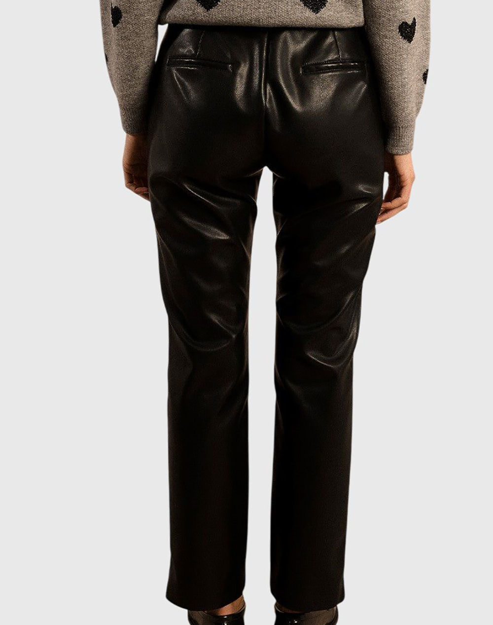 MOLLY BRACKEN LADIES WOVEN PANTS T1502DH-BLACK Black φωτογραφία