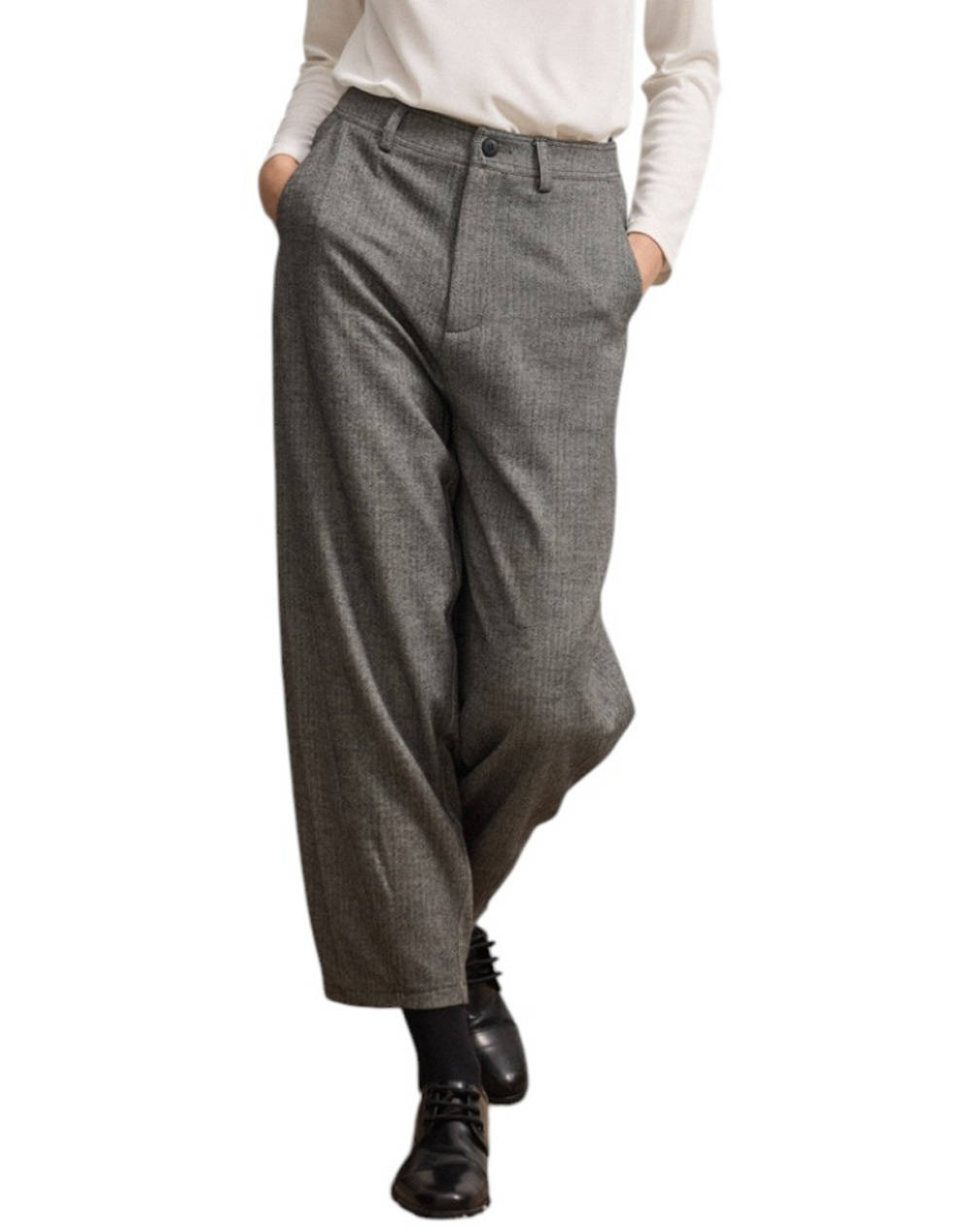 NAMASTE ΠΑΝΤΕΛΟΝΙ WW0125006-BLACK Gray