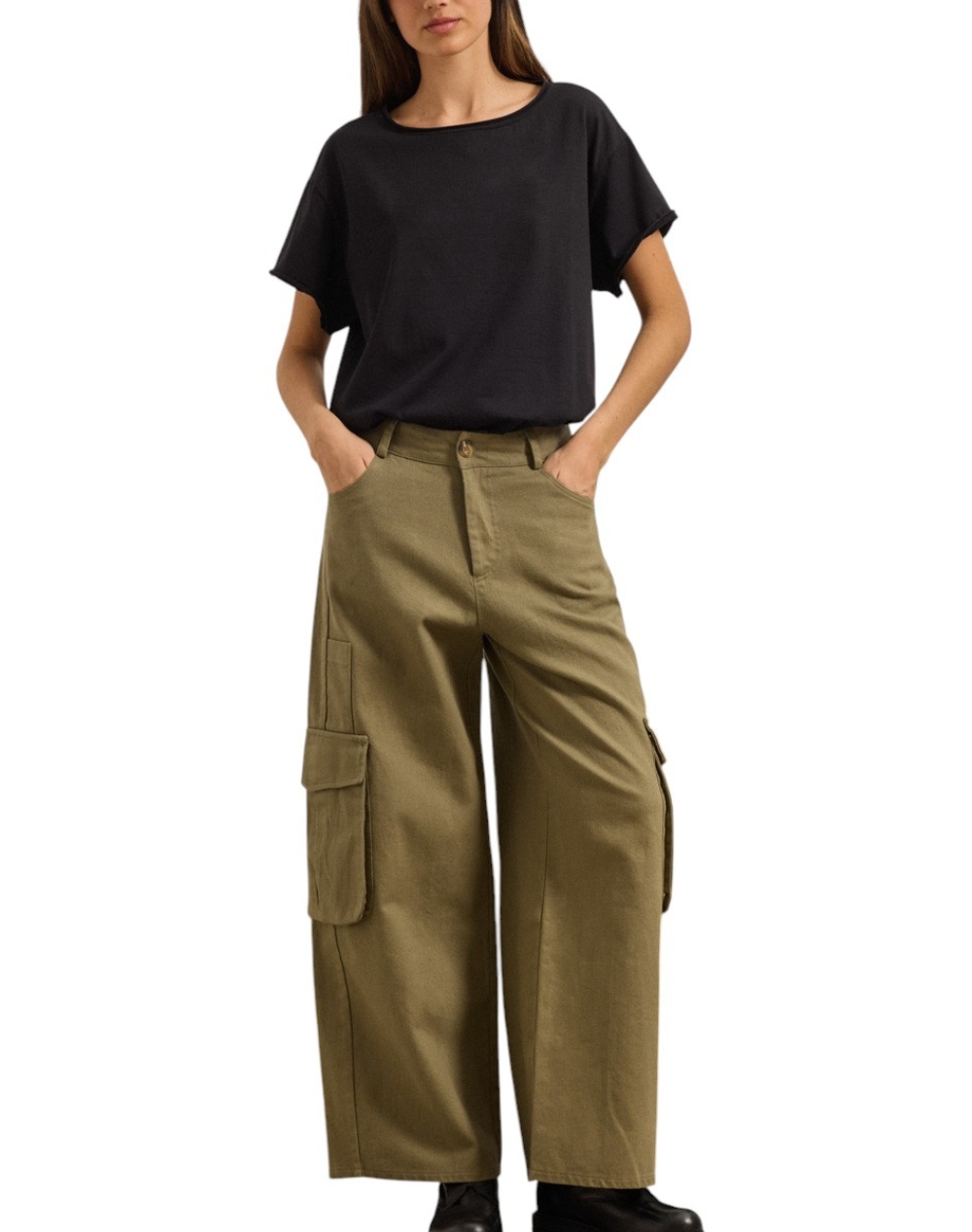 NAMASTE ''ΠΑΝΤΕΛΟΝΙ FISHEL WW0125009-KHAKI Khaki