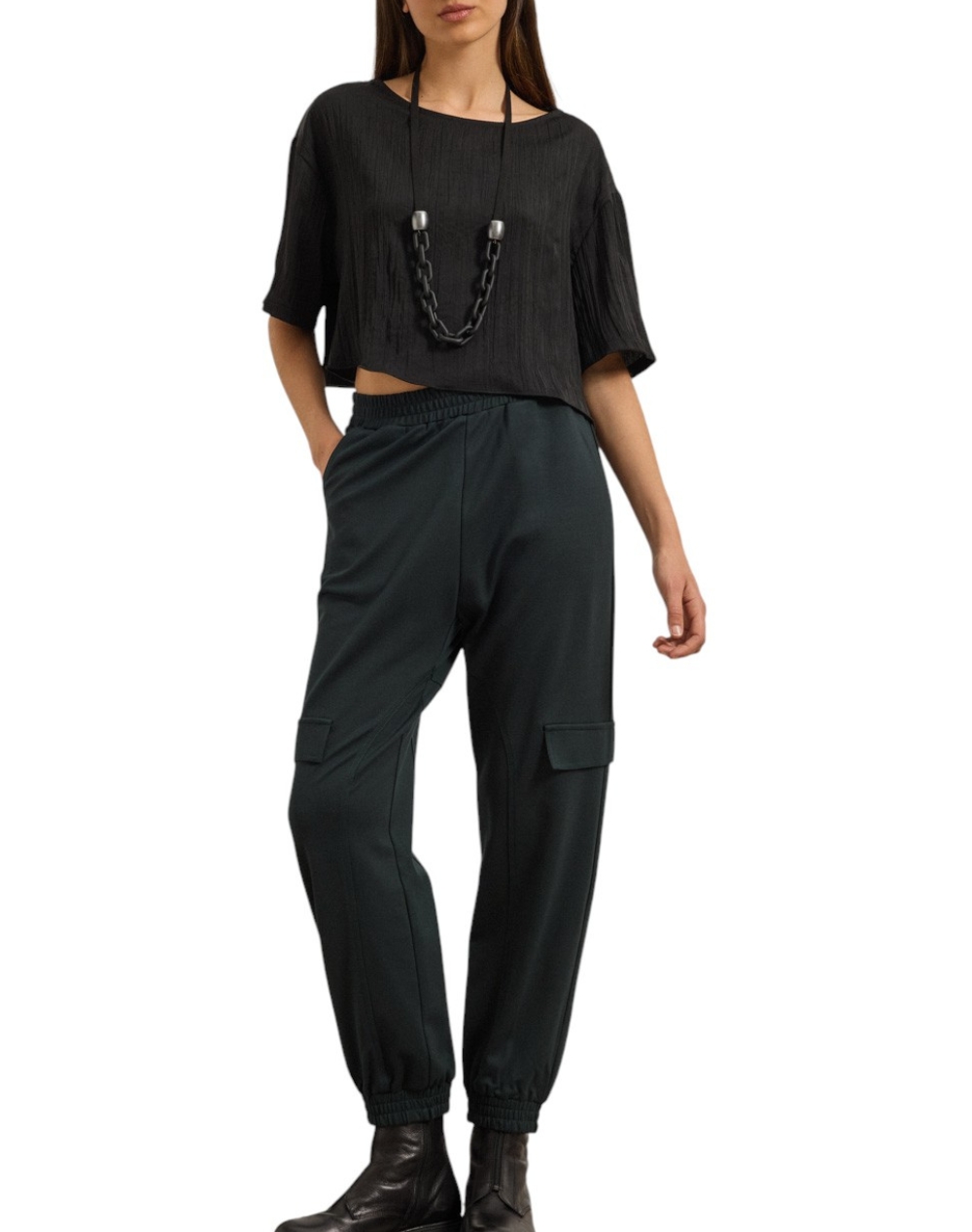 NAMASTE ''ΠΑΝΤΕΛΟΝΙ TOPAZ WW0125011-GREEN DarkGreen