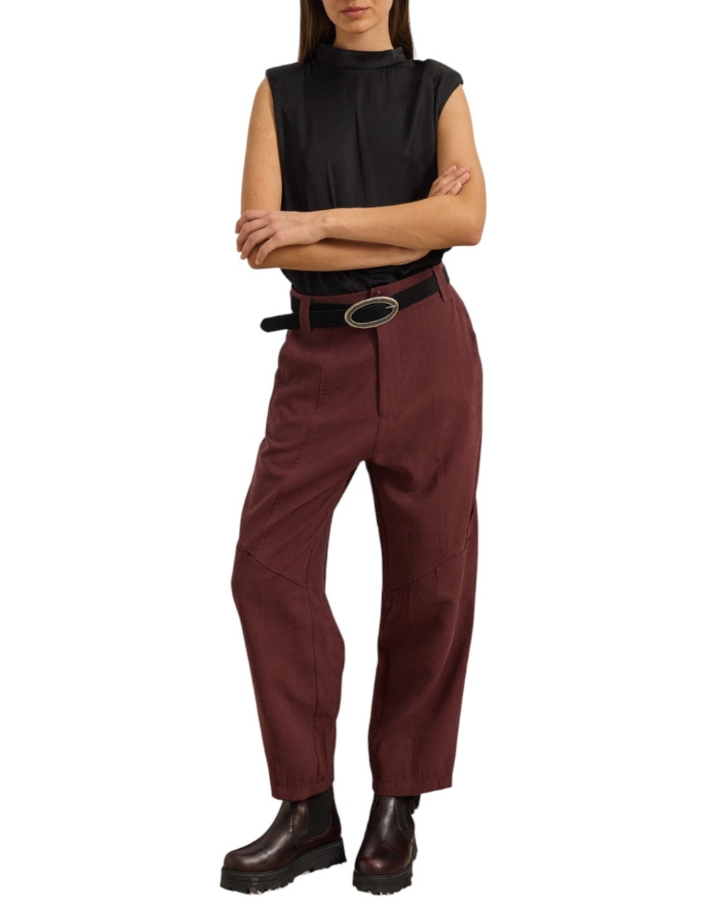 NAMASTE ''ΠΑΝΤΕΛΟΝΙ STRUMMER WW0125019-Prune RedWine