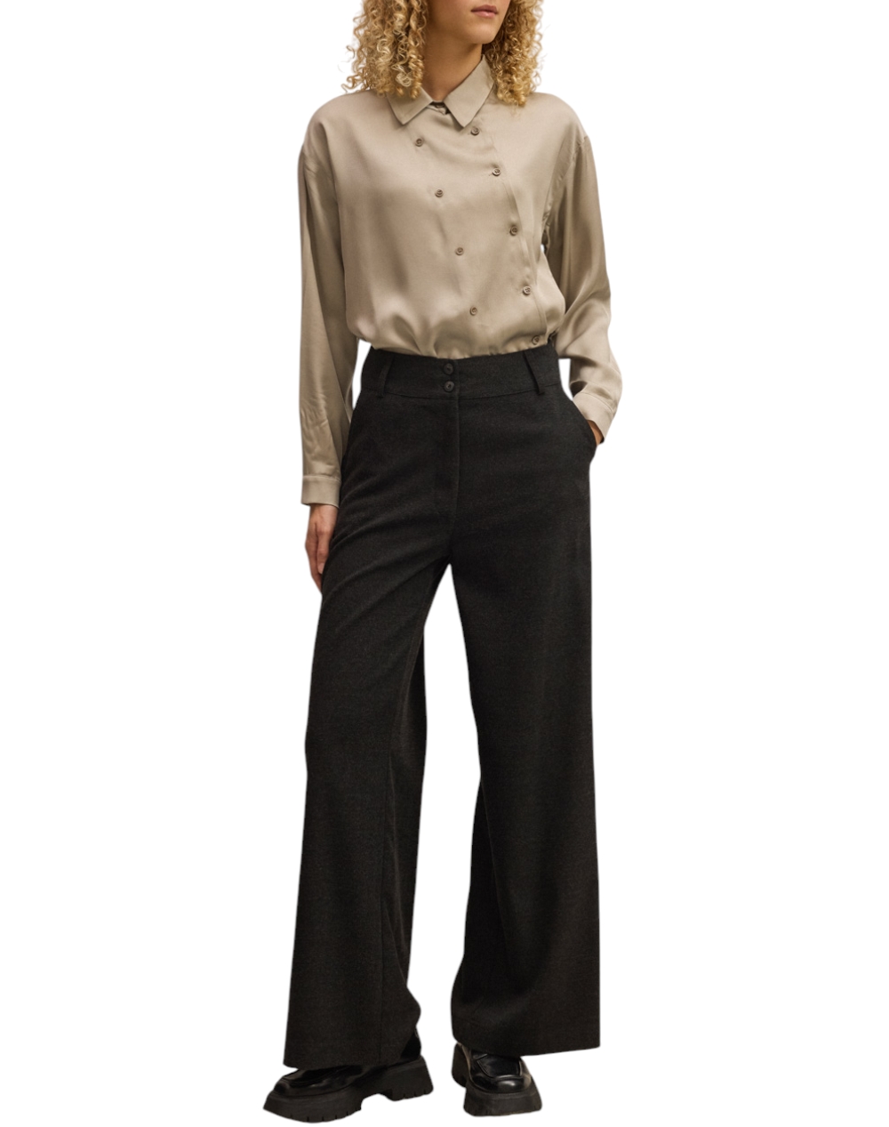 NAMASTE ''ΠΑΝΤΕΛΟΝΙ 69%ΠΕΣ-28%ΡΕΓ-3%ΕΛ LUFFI WW0125041-ANTHRAKITE JetBlack