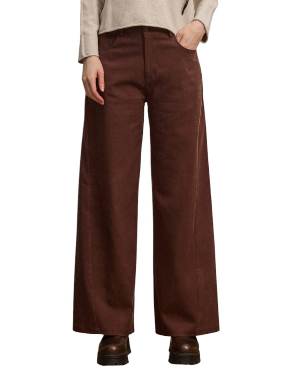 NAMASTE ΠΑΝΤΕΛΟΝΙ WW0125027-Prune DarkBrown