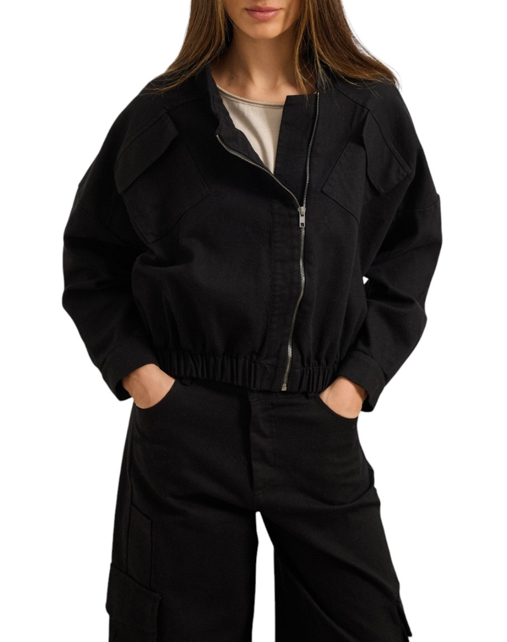 NAMASTE ''ΜΠΟΥΦΑΝ GLIMMER WW0525002-BLACK Black