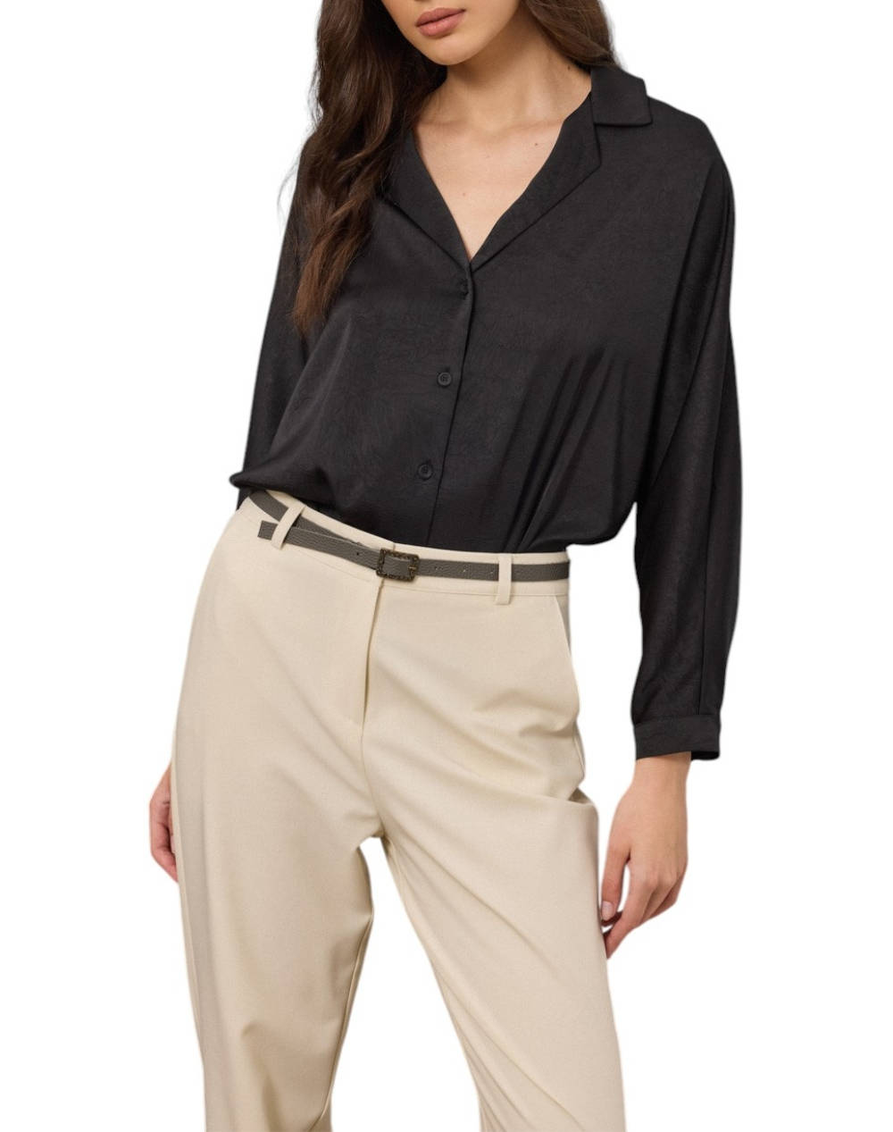 NAMASTE NAMASTE ''ΠΟΥΚΑΜΙΣΟ ERROL WW0425006-BLACK Black