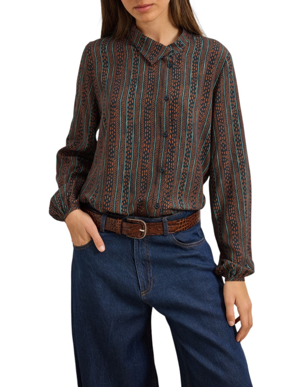 NAMASTE ''ΠΟΥΚΑΜΙΣΟ SEGUNDO WW0425021-BLUE Multi