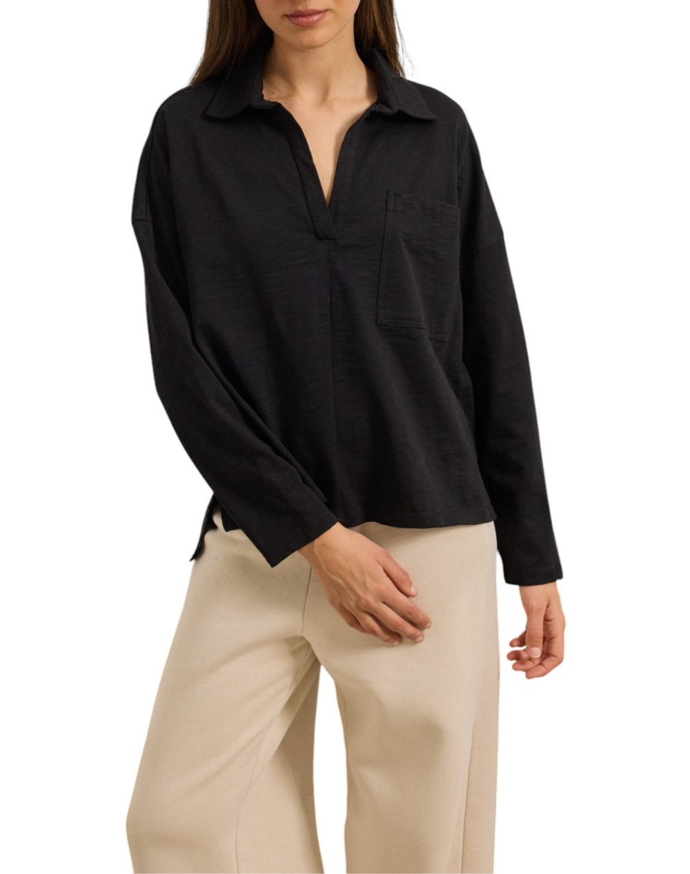 NAMASTE ''ΜΠΛΟΥΖΑ AMA WW0725033-BLACK Black