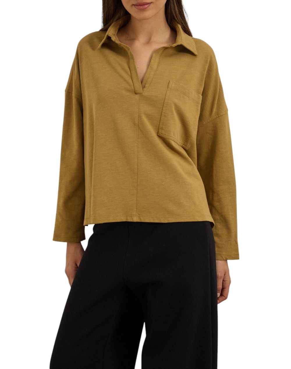 NAMASTE ''ΜΠΛΟΥΖΑ AMA WW0725033-OILY Olive