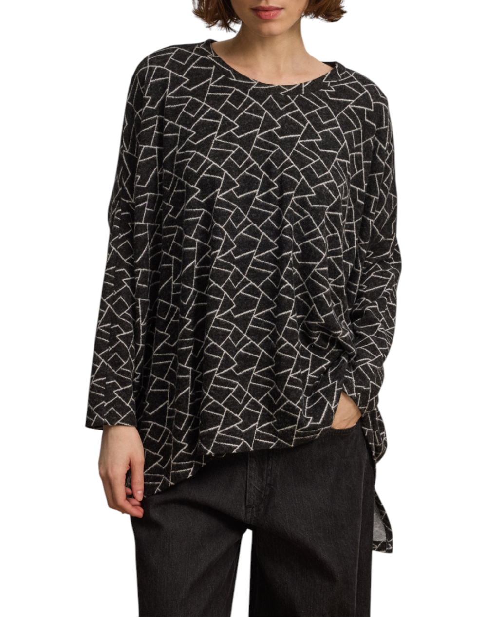 NAMASTE ''ΜΠΛΟΥΖΑ 80% ΒΙΣ-15%ΠΕΣ-5%ΕΛ BEA WW0725027-BLACK JetBlack