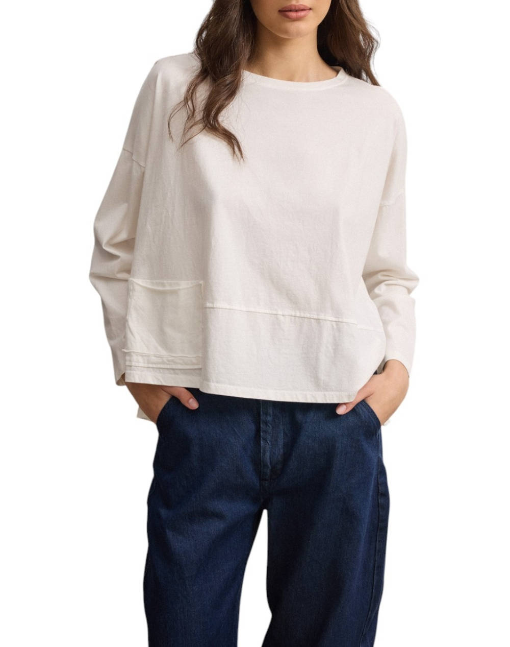 NAMASTE ΜΠΛΟΥΖΑ WW0725009-CREAM Cream