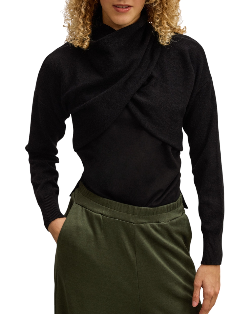 NAMASTE ΜΠΛΟΥΖΑ PW2325001-BLACK Black