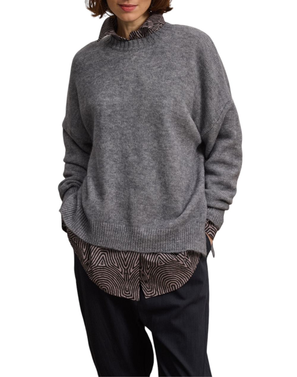 NAMASTE ΜΠΛΟΥΖΑ PW2325003-SPORT GREY Gray