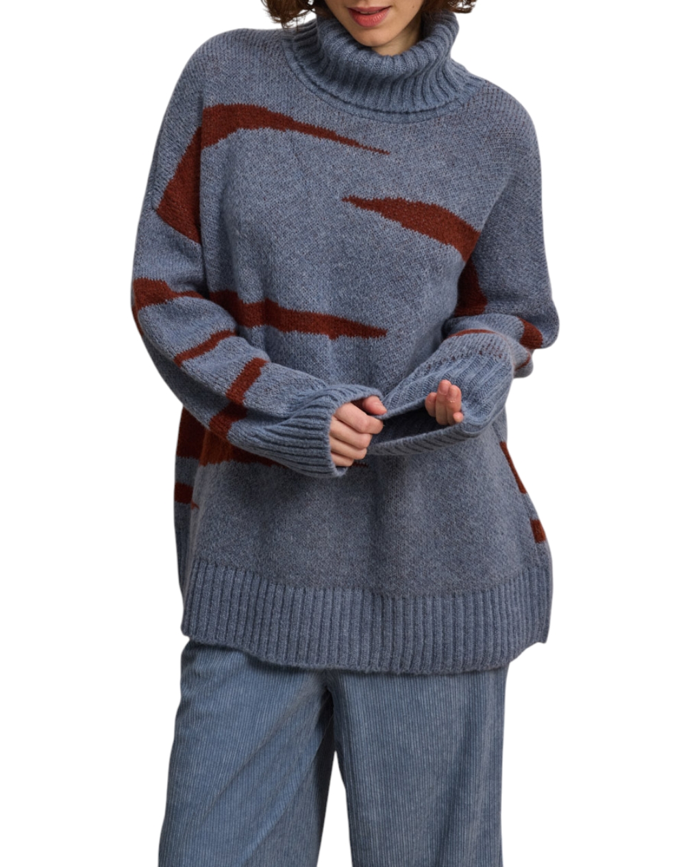 NAMASTE ΜΠΛΟΥΖΑ PW2325017-RAF RafBlue