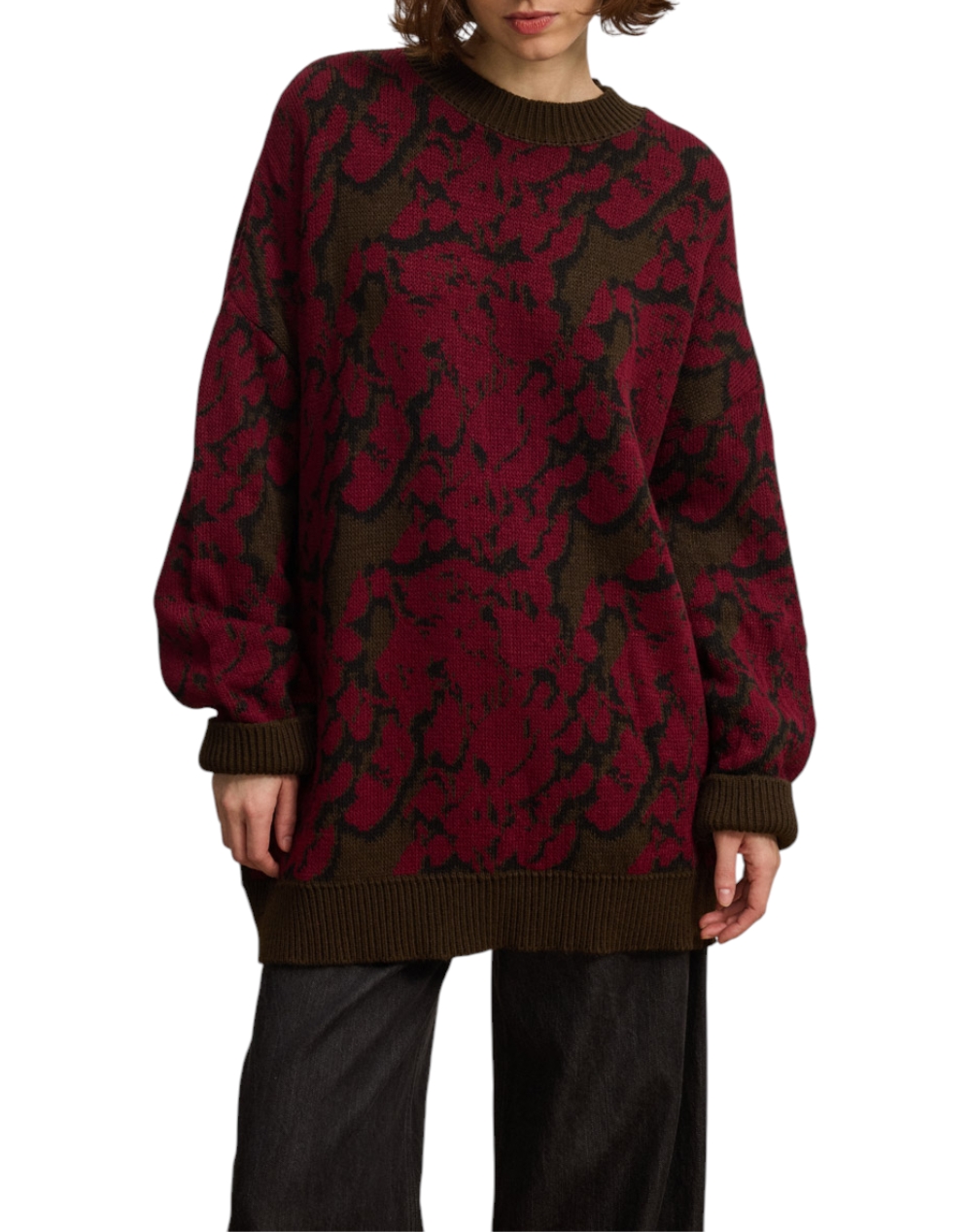 NAMASTE ΜΠΛΟΥΖΑ PW2325013-BURGUNDY Bordeux