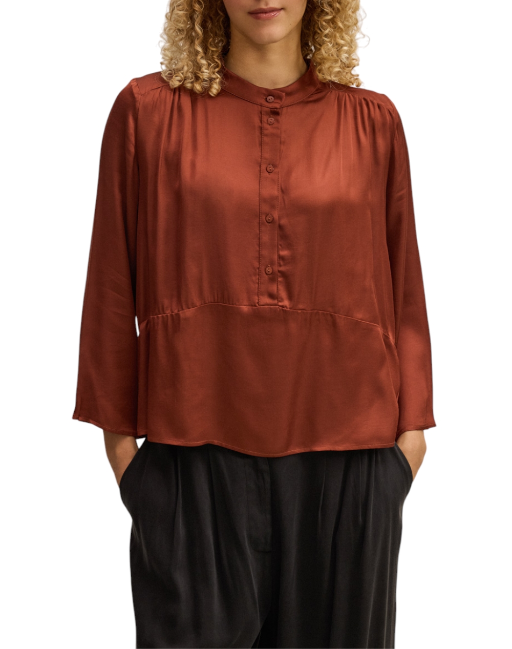 NAMASTE ΤΟΥΝΙΚ CERELIA WW0925006-CARAMEL Firebrick