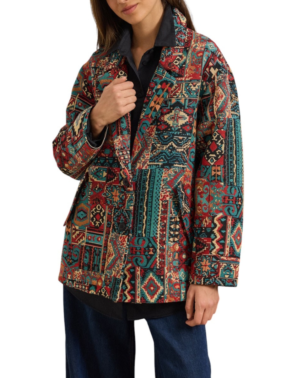 NAMASTE NAMASTE ''ΗΜΙΠΑΛΤΟ OSGOOD WW5125001-BURGUNDY Multi