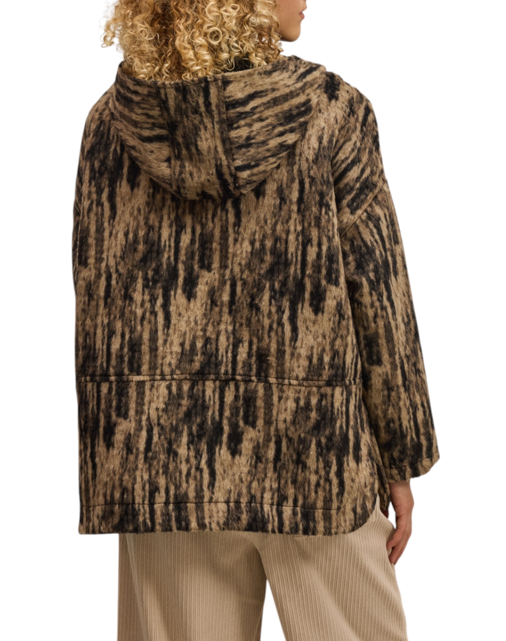 NAMASTE ΗΜΙΠΑΛΤΟ WW5125004-MARRON CookieBrown φωτογραφία