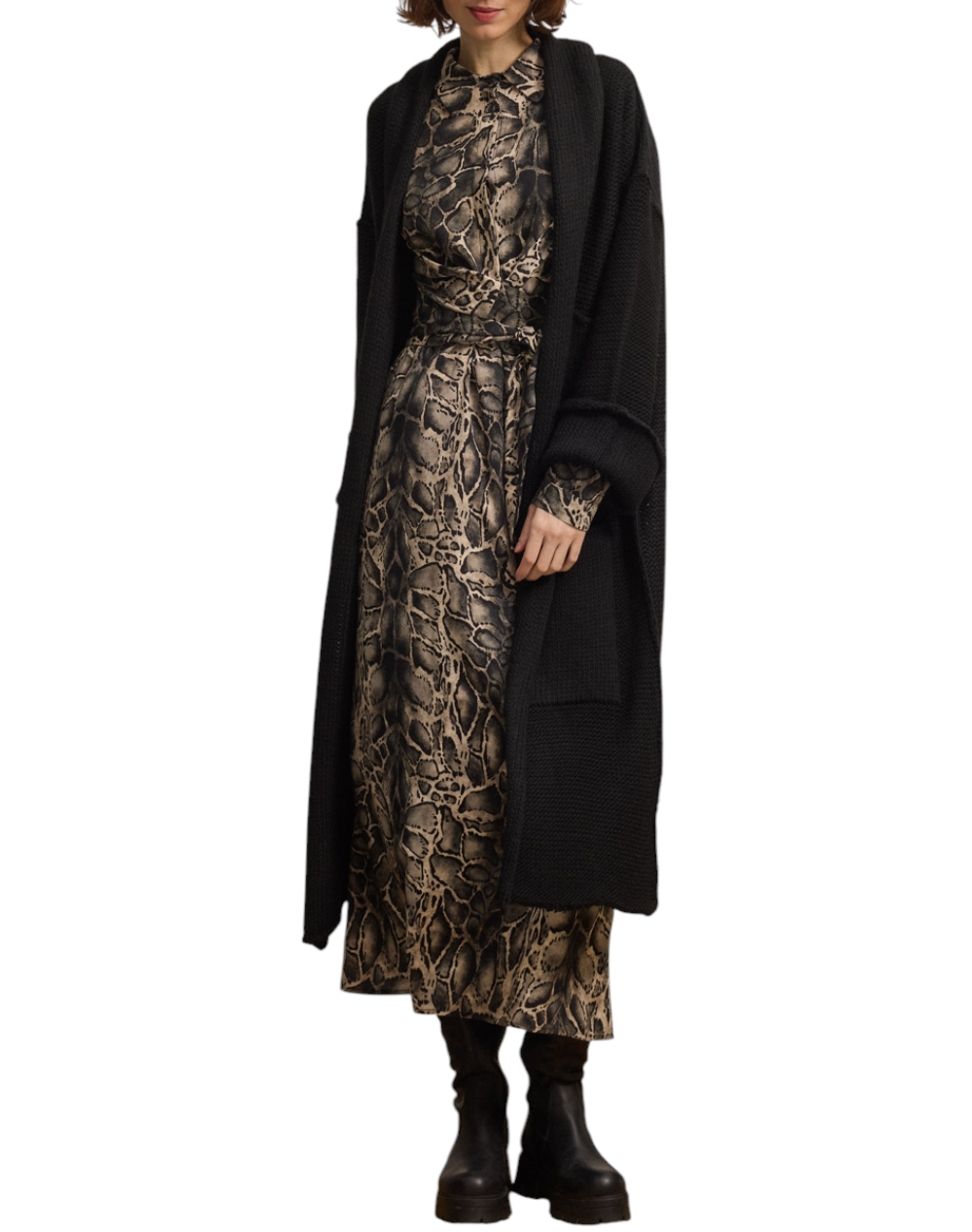 Γυναικεία πλεκτά & ζακέτες namaste σε μαυρο