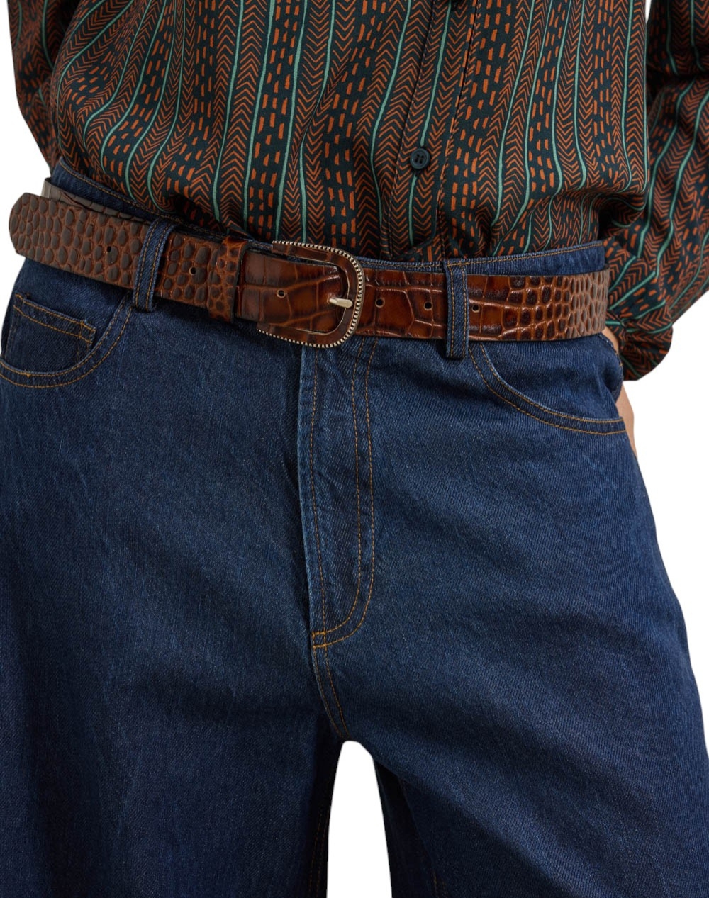 NAMASTE ΖΩΝΗ WW2725003-TABAC Brown