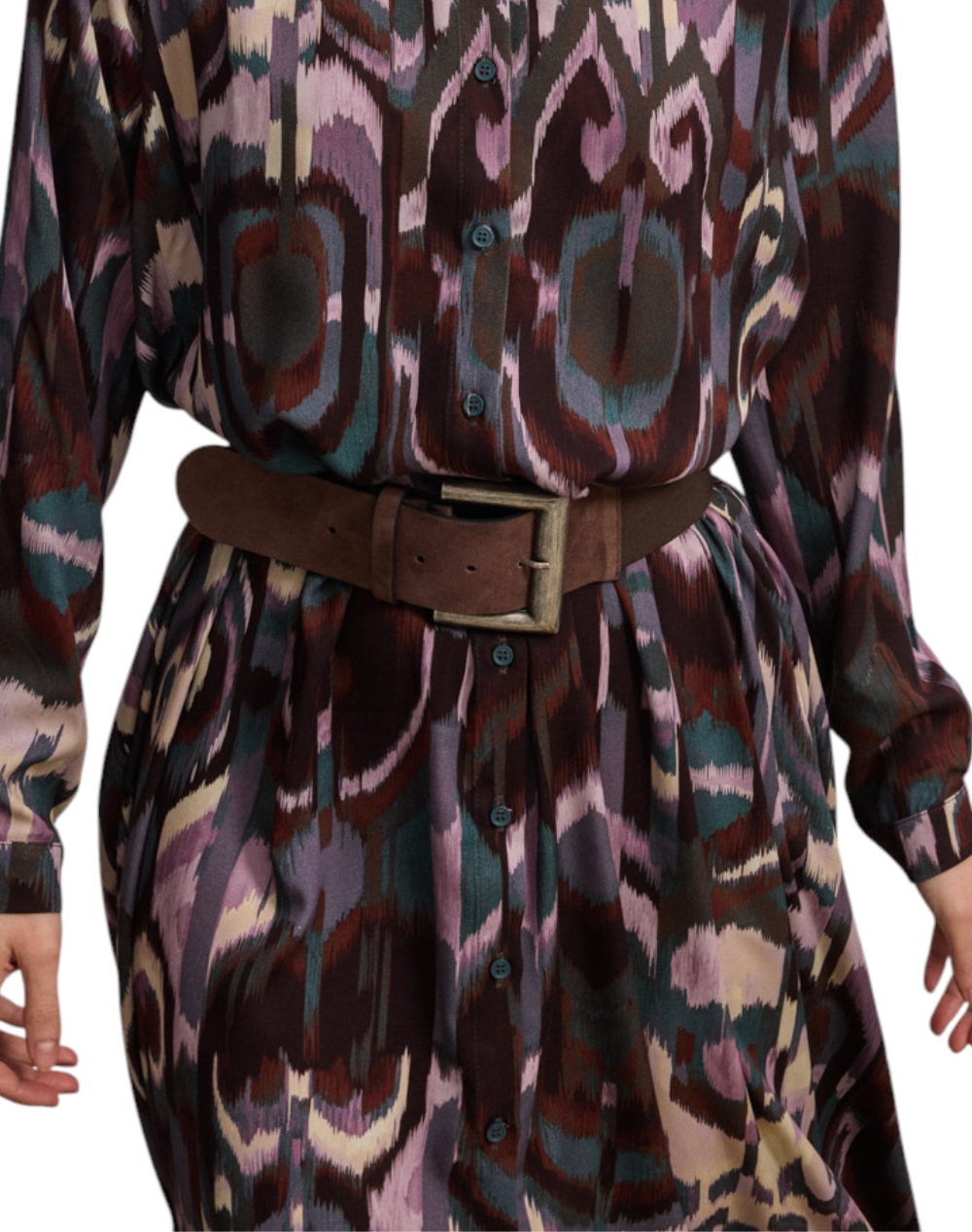 NAMASTE ΖΩΝΗ WW2725001-MARRON Brown