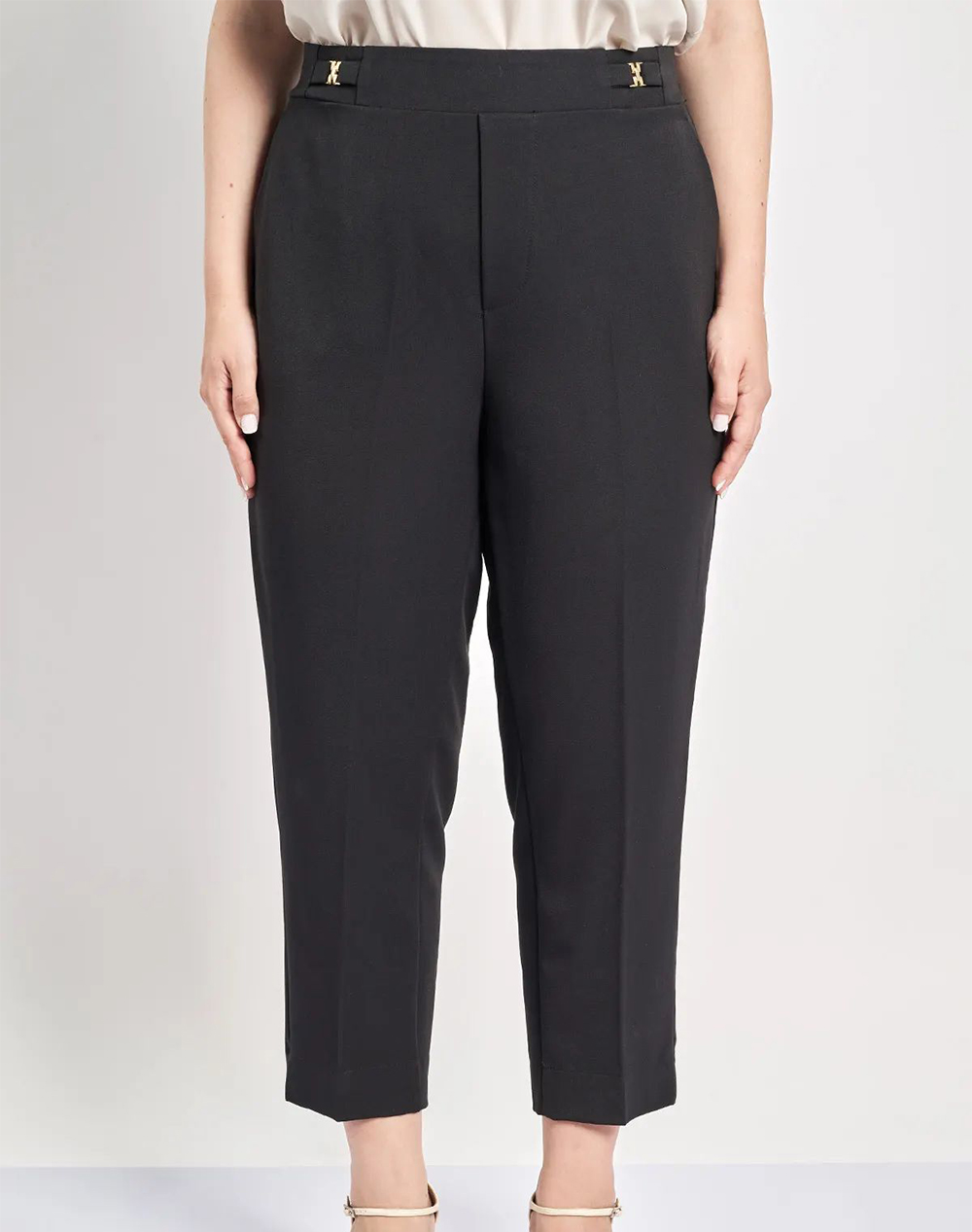 PARABITA PARABITA Peg παντελόνι 012520209668-002 Black