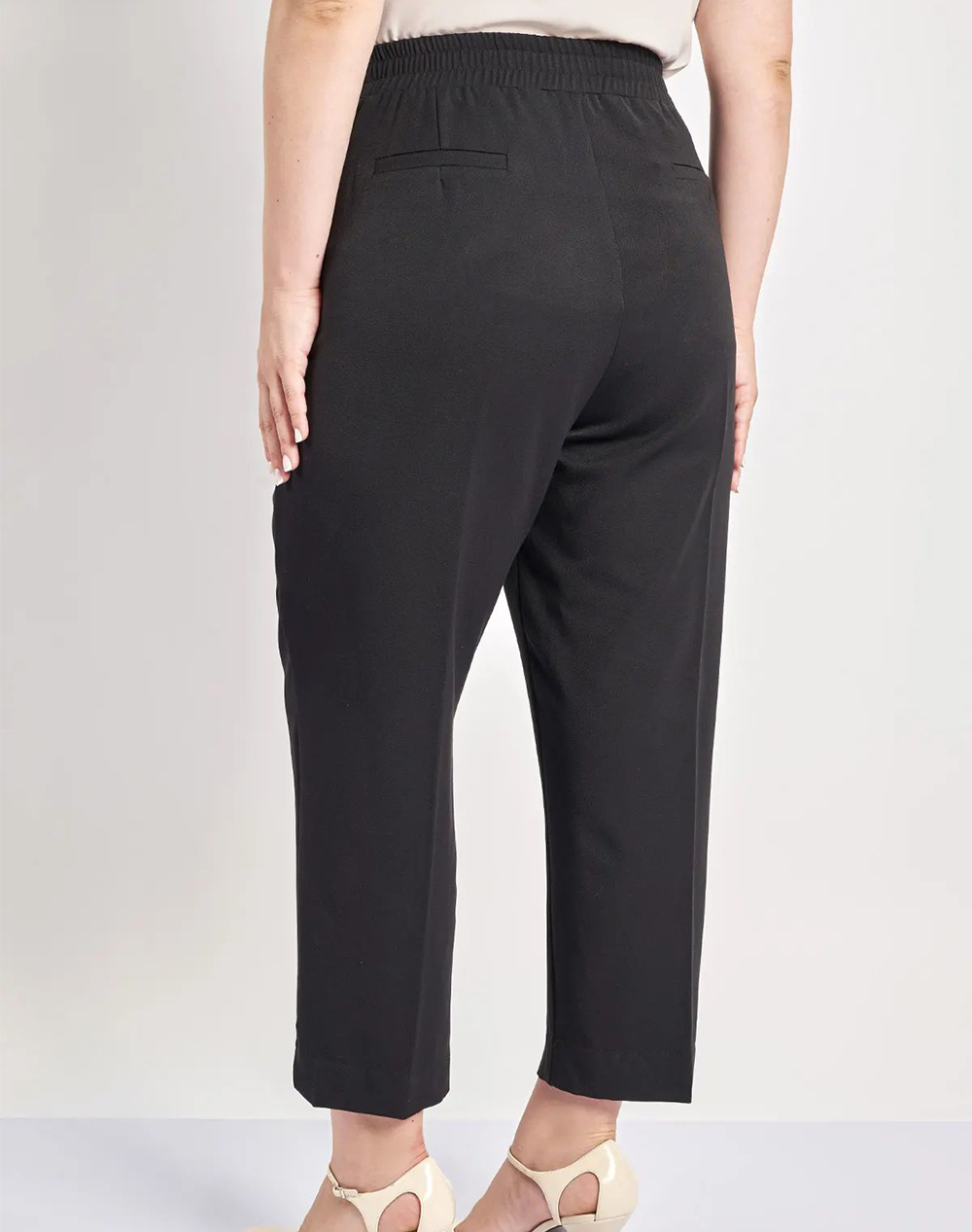 PARABITA Peg παντελόνι 012520209668-002 Black φωτογραφία