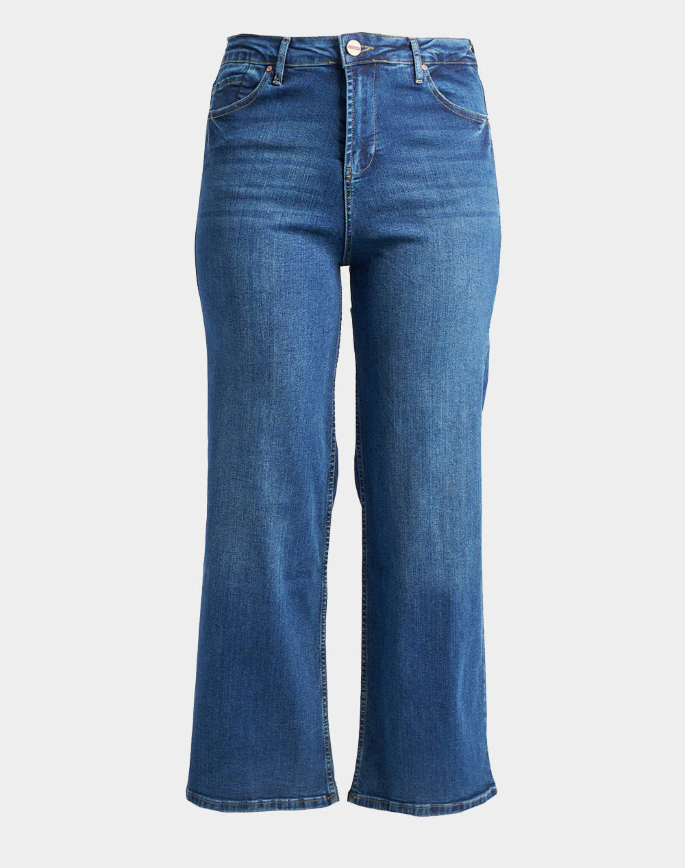 PARABITA PARABITA Jeans παντελόνι wide leg blue 012520209112-003 DenimBlue