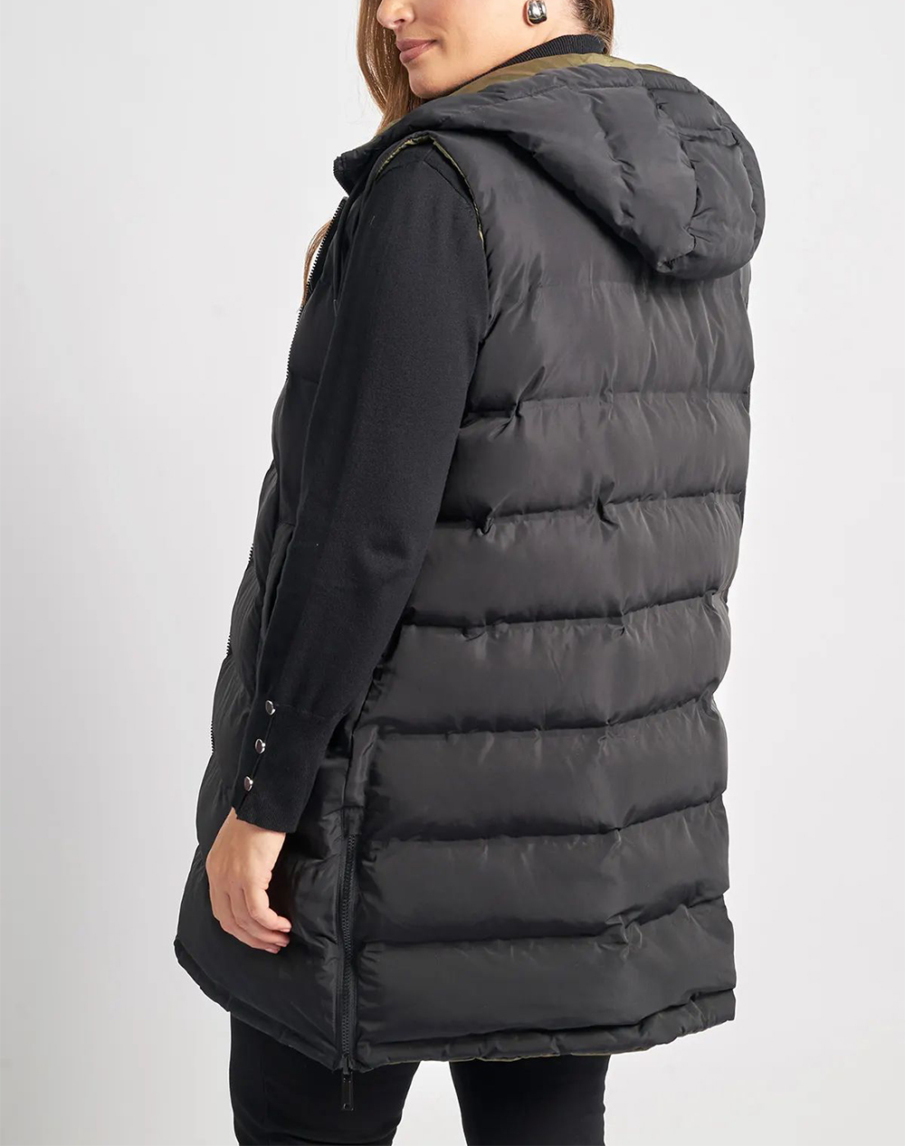 PARABITA Αμάνικο μπουφάν διπλής όψης 012520708307-002 Multi φωτογραφία