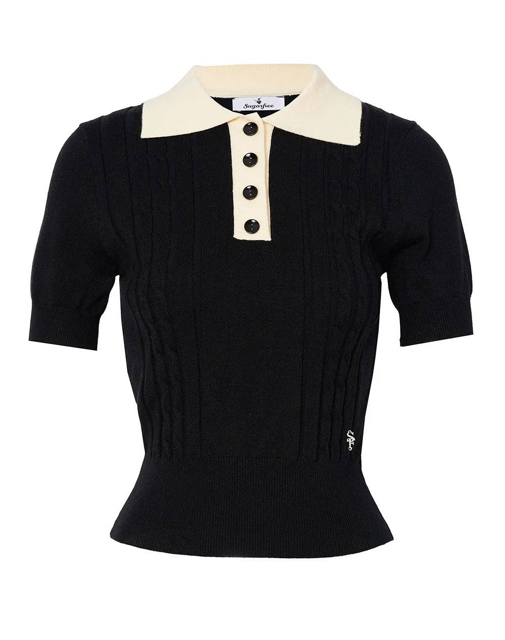 SUGARFREE ΜΠΛΟΥΖΑ 25832061-110 Black φωτογραφία