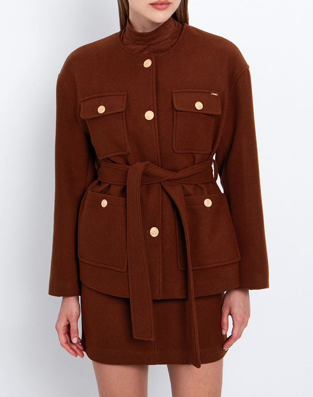 TOI&MOI ΤΖΑΚΕΤ 60-1690-225-1003 Cappuccino