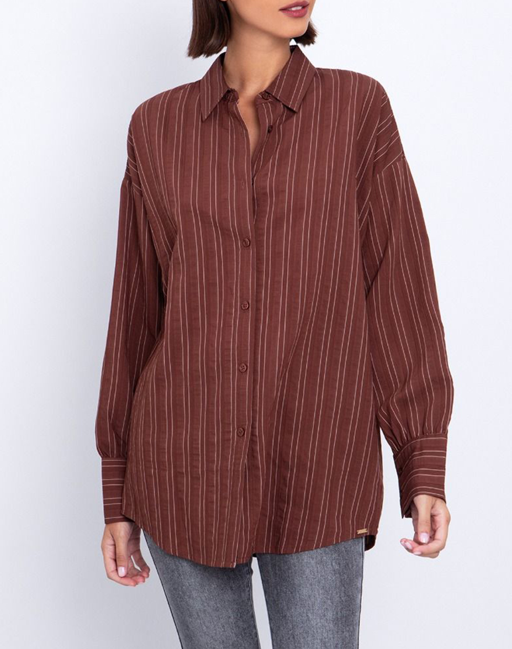 TOI&MOI ΠΟΥΚΑΜΙΣΟ 30-5601-225-530 Brown