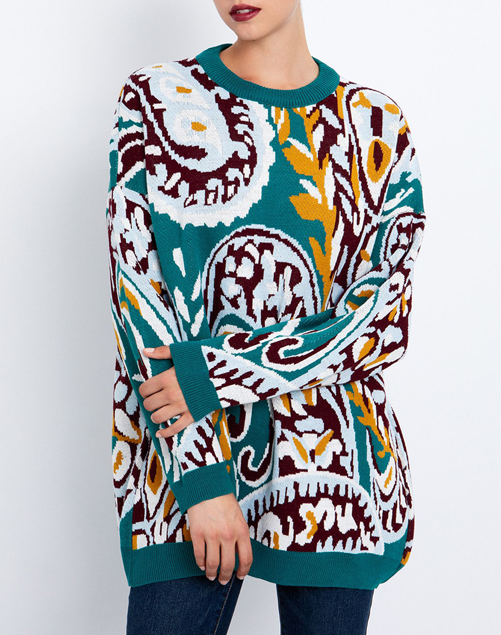 TOI&MOI ΠΛΕΚΤΗ ΜΠΛΟΥΖΑ 70-4881-225-1009 Mixed