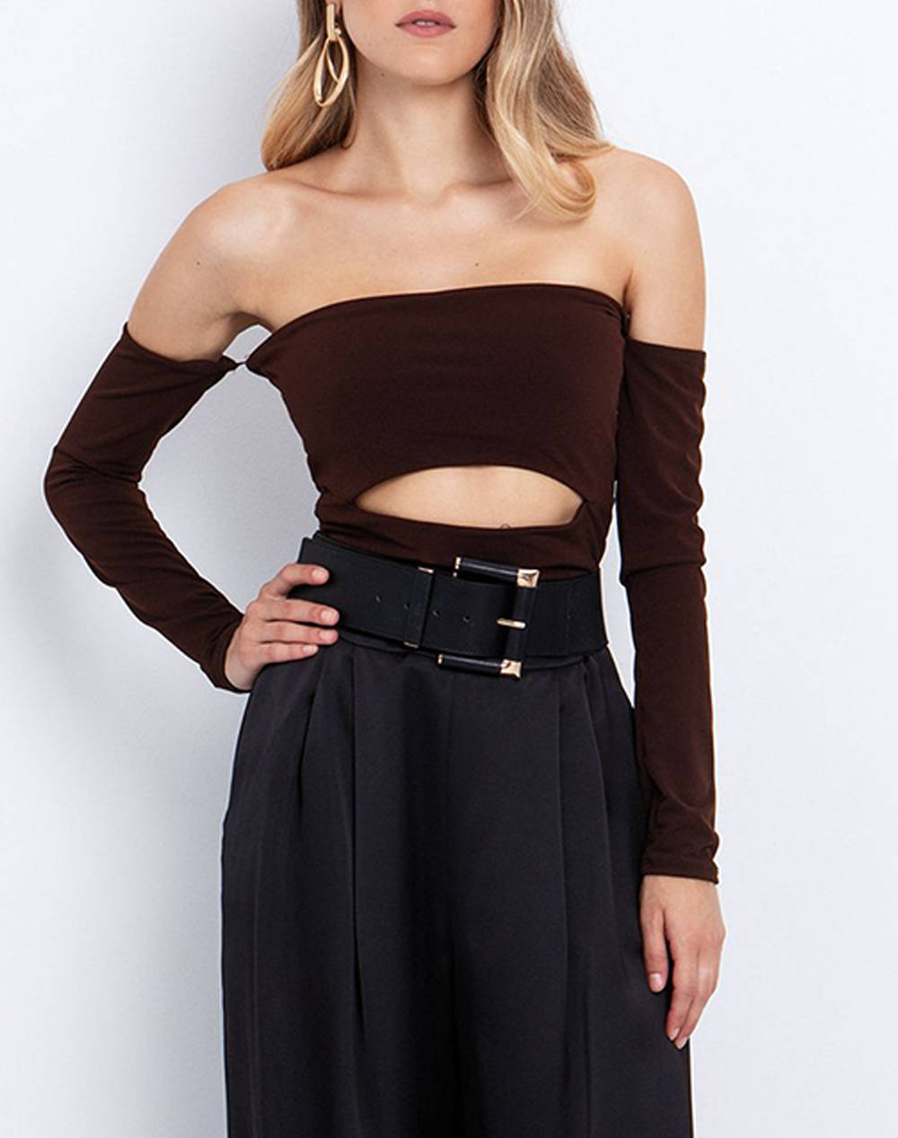 TOI&MOI TOI&MOI ΜΠΛΟΥΖΑ 80-6564-225-330 DarkBrown